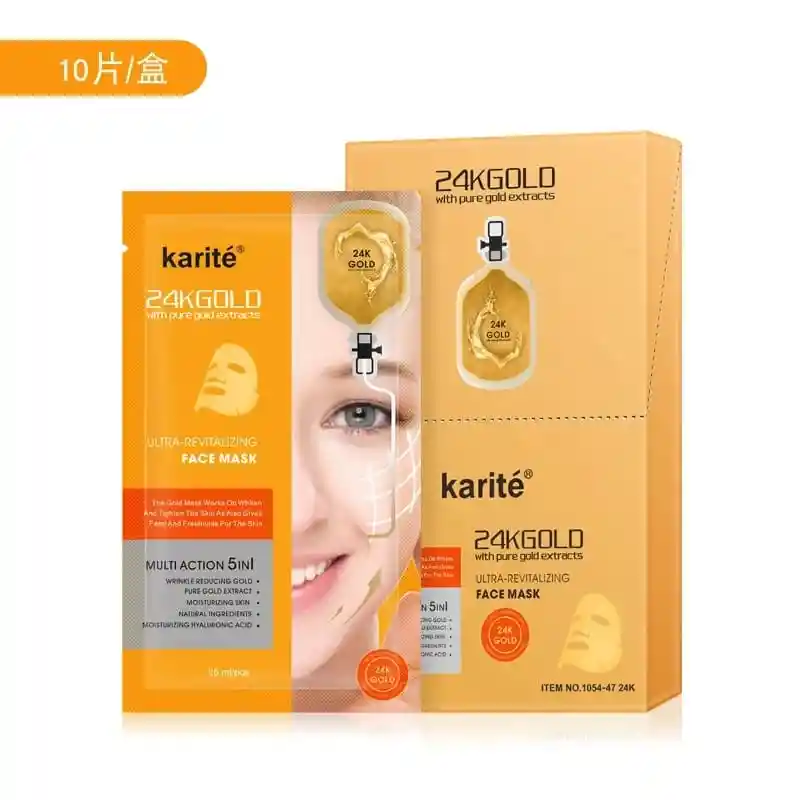 Mascarilla En Velo 24K Gold  Karite  