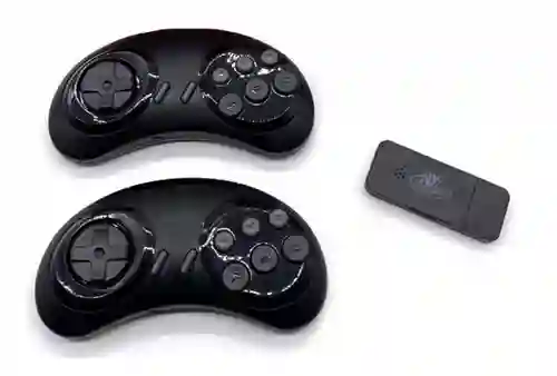 Consola Video Juegos Retro + Controles Inalambricos