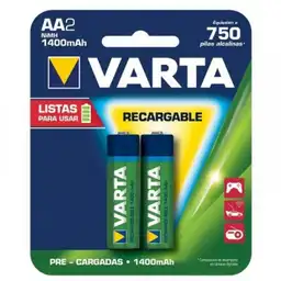 Pila Recargable Aa Varta Alcalina