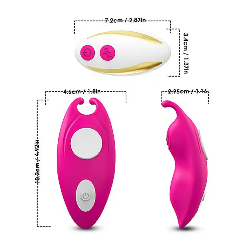 Vibrador Panty Magnético Control Remoto