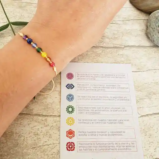 Regalo Cumpleaños + Pulsera 7 Chakras