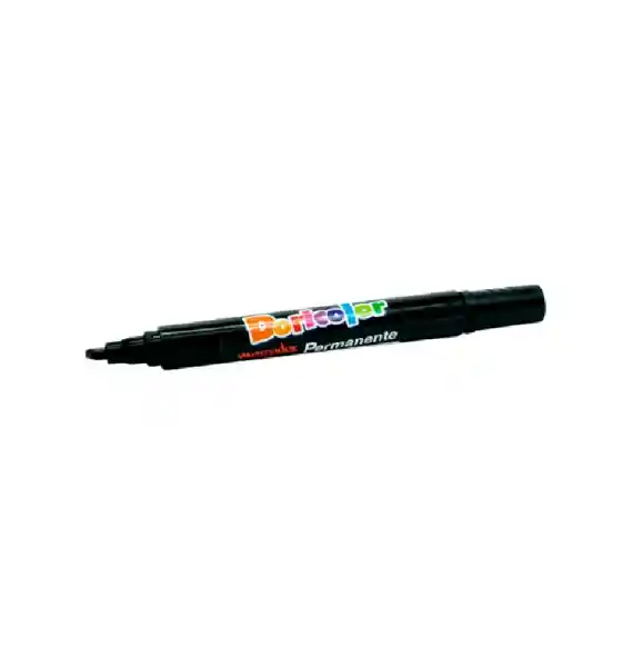 Marcador Permanente Doricolor Negro
