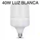 Foco Bombillo Led 40w Luz Blanca 6500k