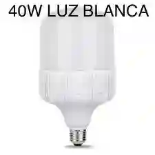 Foco Bombillo Led 40w Luz Blanca 6500k