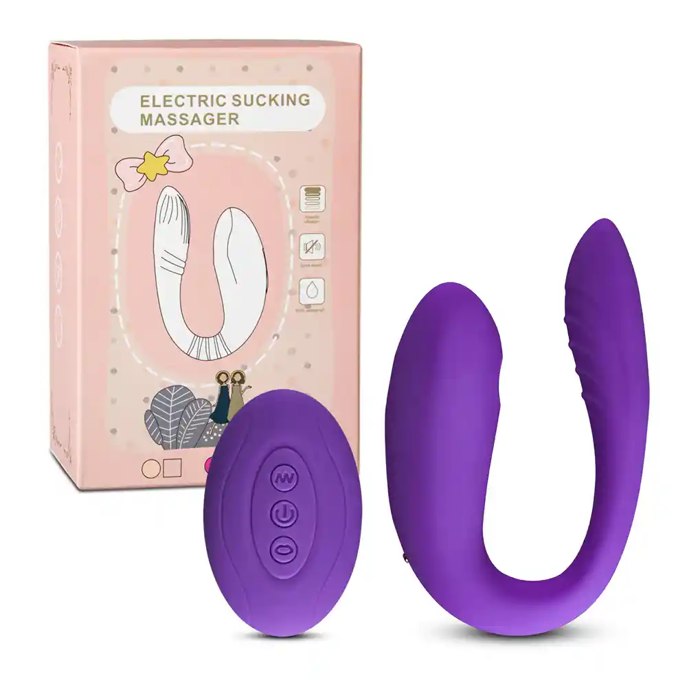 Succionador Clitoris Doble Estimulacion Control Remoto