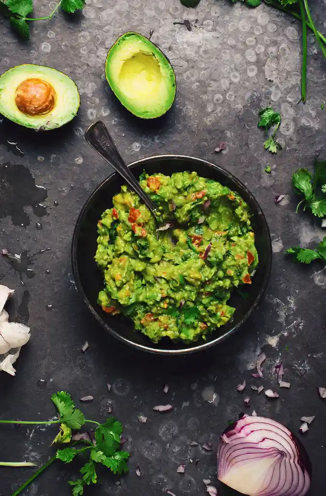 Guacamole Tradicional Con Ajo