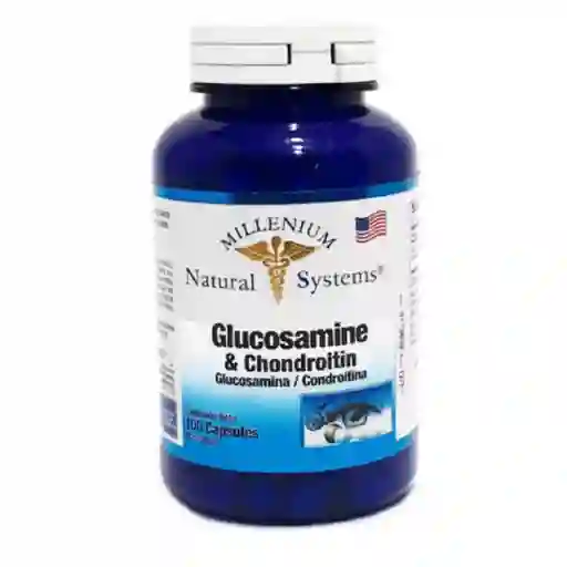  Glucosamina Chondroitin 100 Caps NATURAL SYSTEMS 