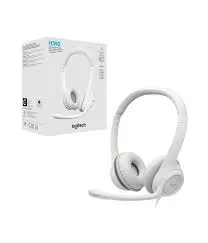 Diadema Logitech H390 Usb Blanca