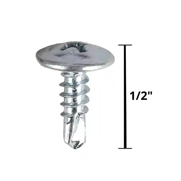 Tornillo Punta De Broca Cabeza Plana #8x1/2 X 100 Unidades