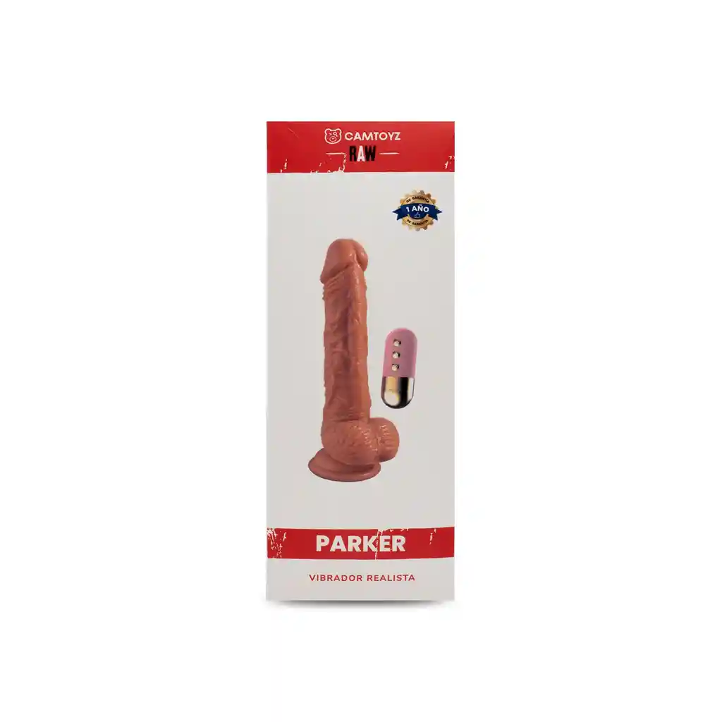 Vibrador Realista Parker 23,8 Cm