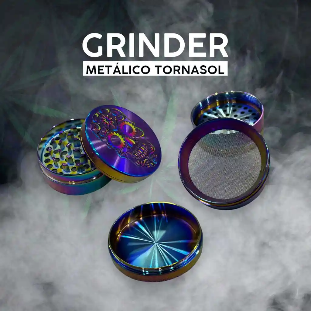 Grinder Tornasol Metálico