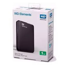 Disco Duro Externo Western Digital 1tb 2.5" Elements