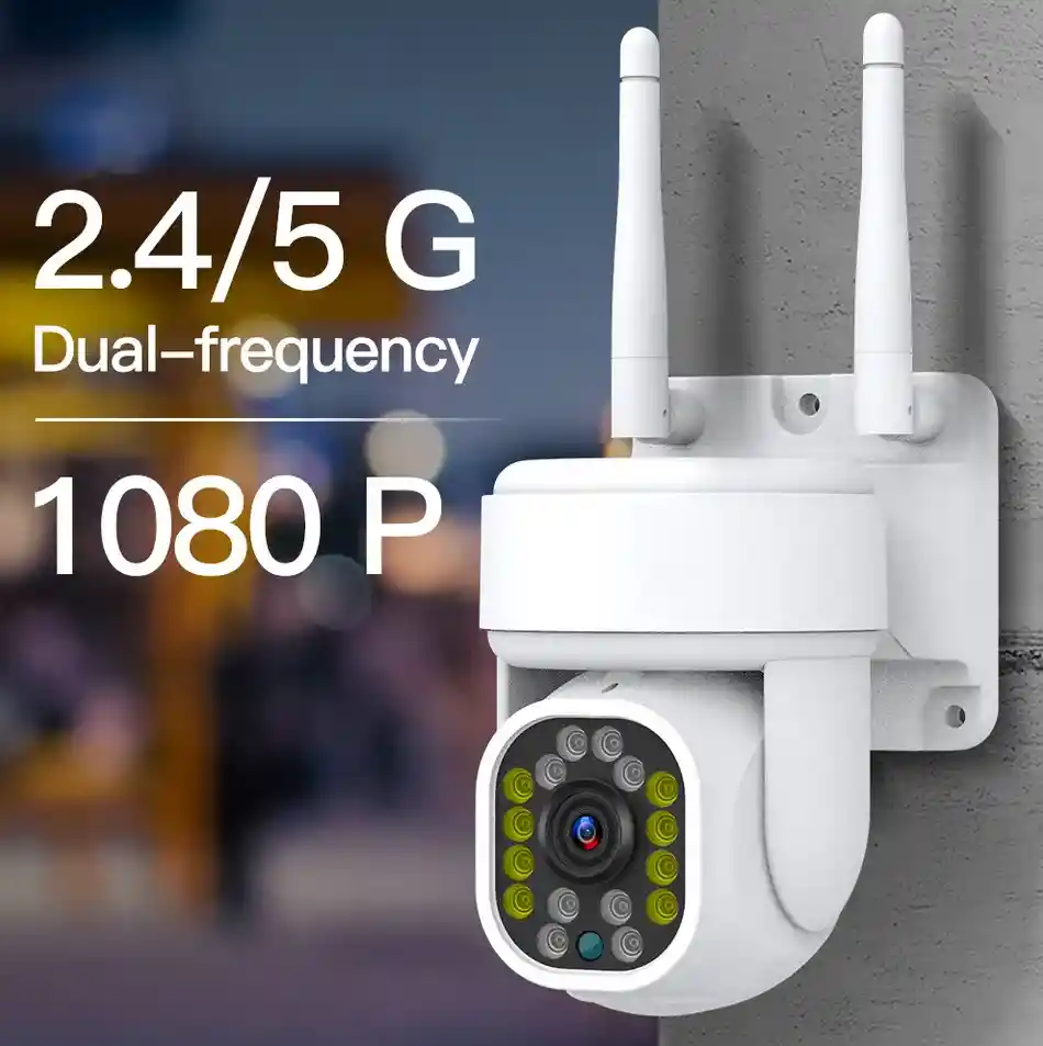 Camara De Seguridad 360 Inalámbrica Para Exteriores Tuya