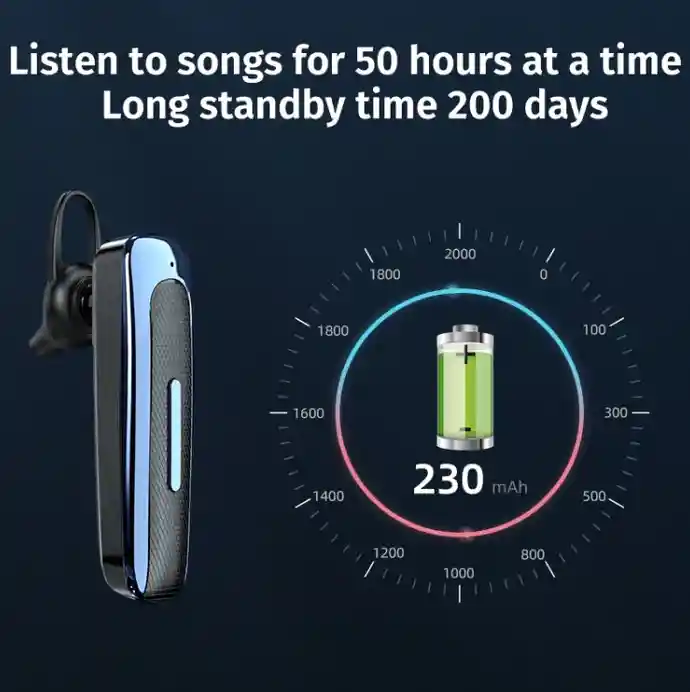 Auricular De Bluetooth Unilateral E1