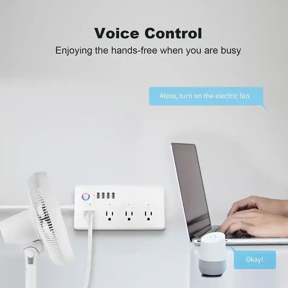 Multitoma Inteligente Wifi Alexa, Google