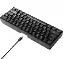 Teclado Yk600 Mecánico De 61 Teclas Usb 2.4g Retroiluminación Rgb