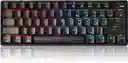 Teclado Yk600 Mecánico De 61 Teclas Usb 2.4g Retroiluminación Rgb