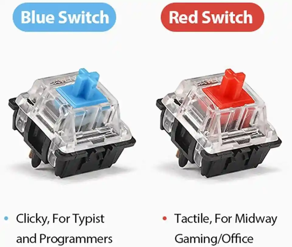 Teclado Yk600 Mecánico De 61 Teclas Usb 2.4g Retroiluminación Rgb