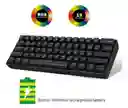 Teclado Yk600 Mecánico De 61 Teclas Usb 2.4g Retroiluminación Rgb