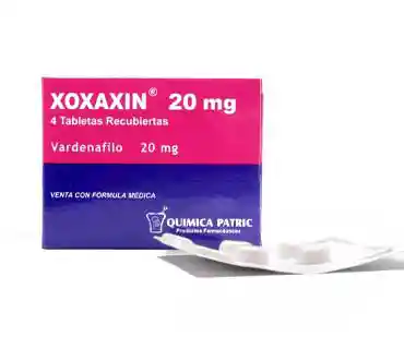 Xoxaxin 20 Mg 4 Tabletas