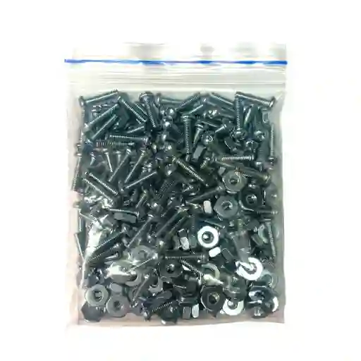 Tornillo 1/8 X 1/2" Rosca Ordinaria Con Tuerca X 100 Und Para Toma