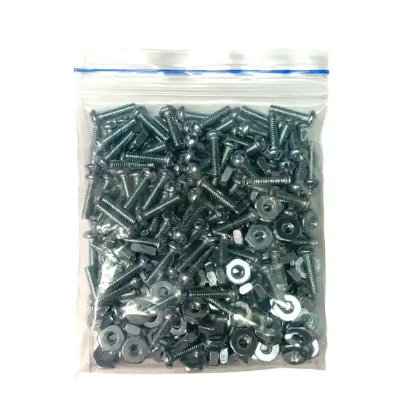 Tornillo 1/8 X 1/2" Rosca Ordinaria Con Tuerca X 100 Und Para Toma