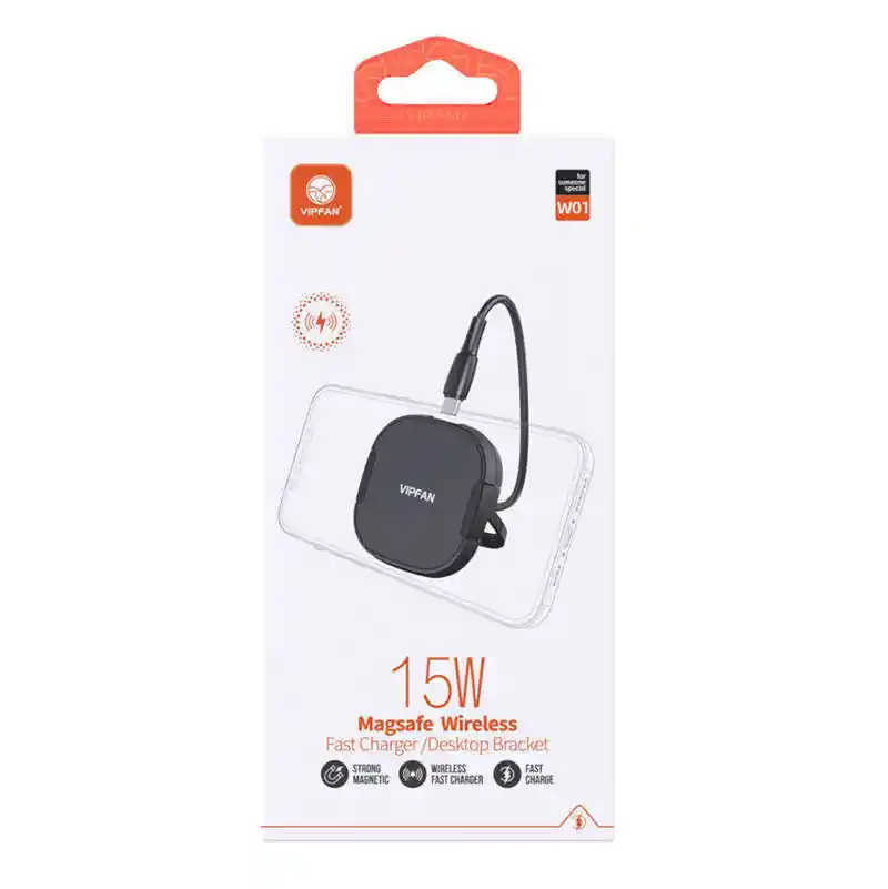 Cargador Magsafe Vipfan W01 15w