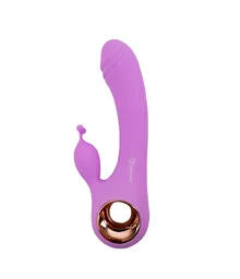 Vibrador Doble Estimulación Silencioso Tifany Lila