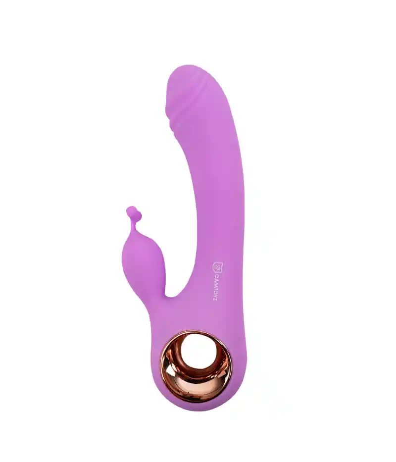 Vibrador Doble Estimulación Silencioso Tifany Lila