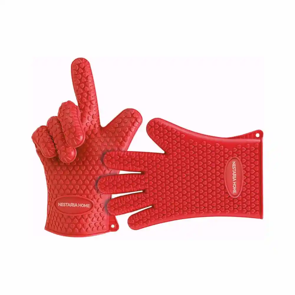 Guantes De Cocina Asados Protectora De Calor Hot Hands