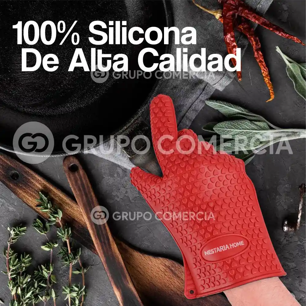 Guantes De Cocina Asados Protectora De Calor Hot Hands