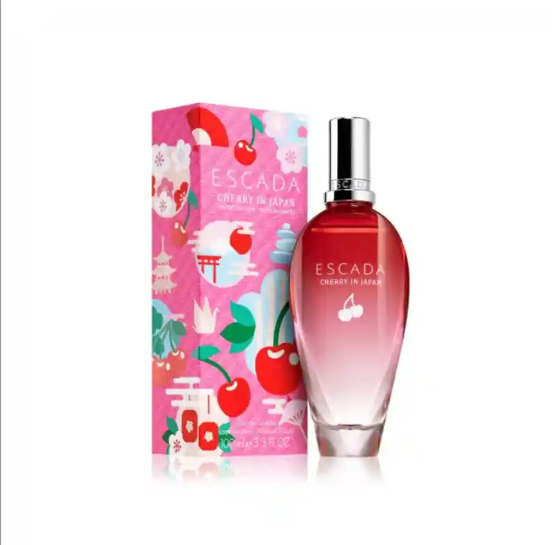 Loción Perfume Escada Cherry In Japan 100ml Edt Mujer Original Garantizada