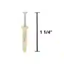 Chazo Puntilla 1/4 X 1 1/4" X 100 Unidades