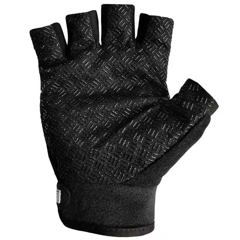 Guantes Eco Fox Medio Dedo Gris