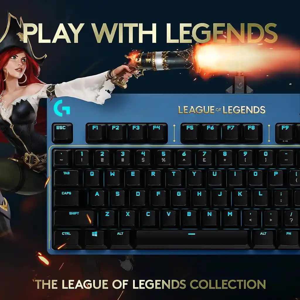 Logitech ® G Pro Teclado Gamer Edicion Especial Lol | Inglés