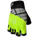 Guantes Eco Fox Medio Dedo Verde