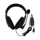Diadema Con Microfono Usb / Audifonos Call Center /diadema Gamer