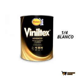 Vinilo Tipo 1 Blanco Viniltex 1/4 - Pintuco