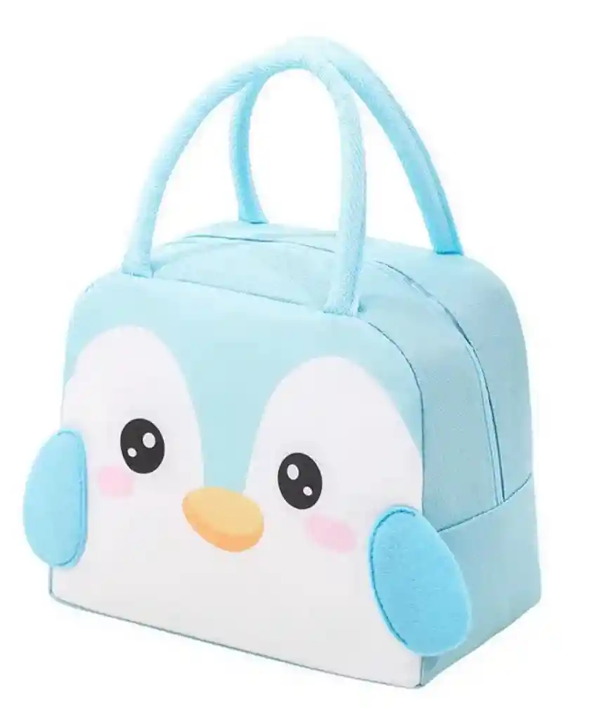 Lonchera Bolsa Termica Infantil 3d Dibujos