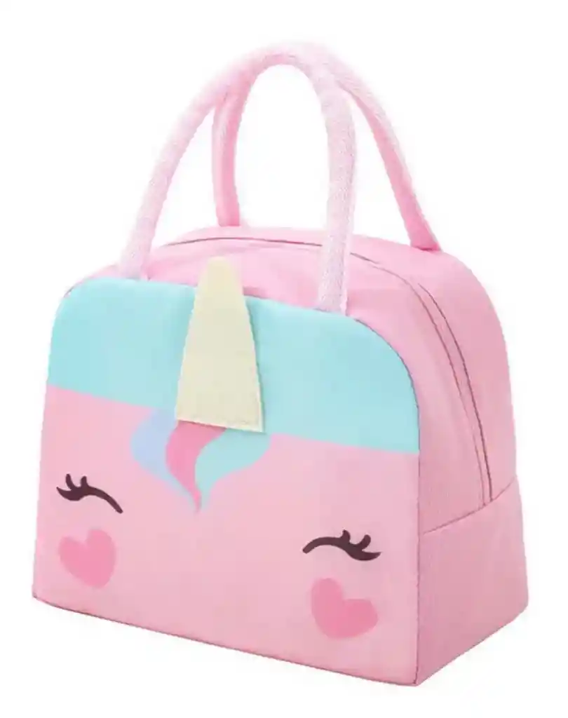 Lonchera Bolsa Termica Infantil 3d Dibujos