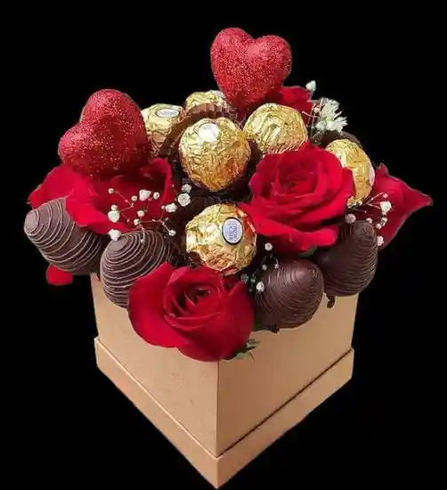 Amor Amistady Mucho Chocolate Dia De La Mujer