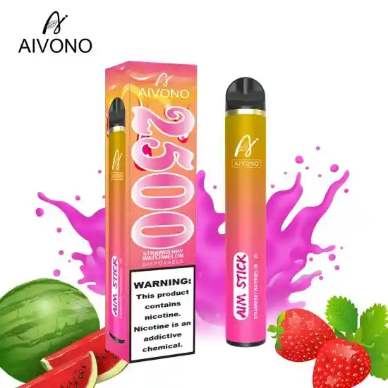 Vapeador Aivono Strawberry Watermelon 2500puffs