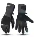 Guantes De Invierno Para Motocicleta Pantalla Táctil Motorcross Impermeable A Prueba De Agua Gris Con Negro