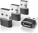 Adaptador Tipo C Hembra A Usb Macho / Convertidor Usb A Tipo C