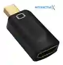 Mini Display Port A Hdmi / Convertidor De Video Minidisplay Port A Hdmi / Thunderbolt