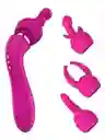 Vibrador Graceful Magic Wand Xoxoo Estimulador Doble De Clitoris Y Punto G, 10 Funciones