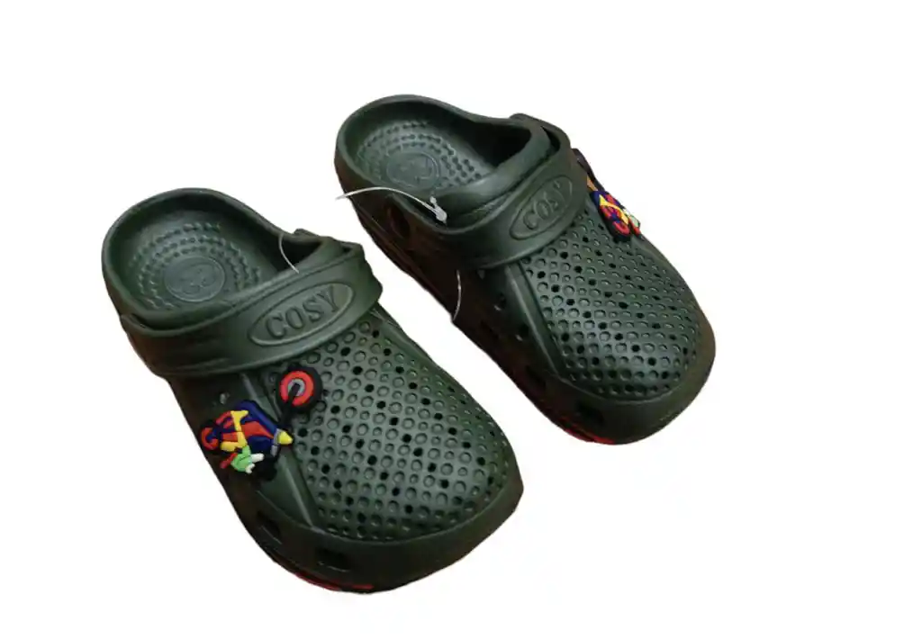 Crocs Sueco Chanclas Sandalias Para Viaje Antideslizantes Niño Talla 33