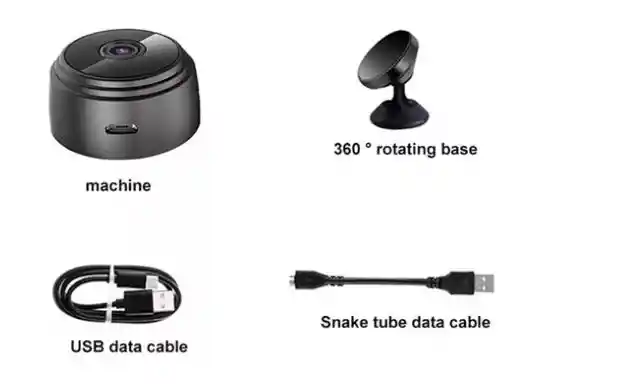 Camara Mini De Seguridad Vision Desde App Al Celular A9