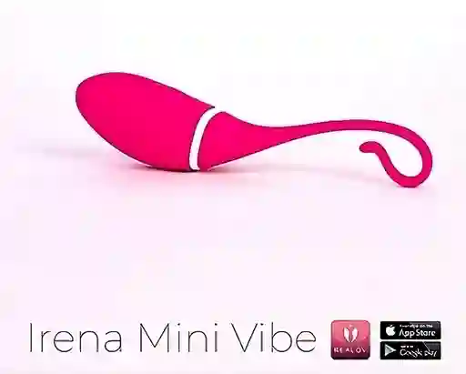 Realov Irena I Smart Mini Huevo Vibrador Bluetooth Con Control A Través De App Infinitas Posibilidades De Vibración.compatible Con Iphone Y Android