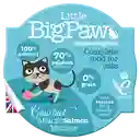 Lata Little Big Paw Gourmet Mousse De Salmón Del Atlántico Para Gatos 85gm